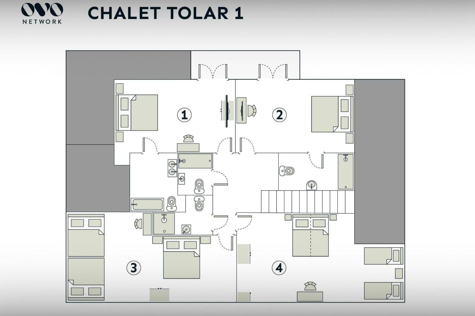 大博尔南Chalet Tolar - Ovo Network别墅 外观 照片